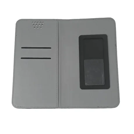 Husa Book Universala cu adeziv 6.6 Inch Bulk Albastru