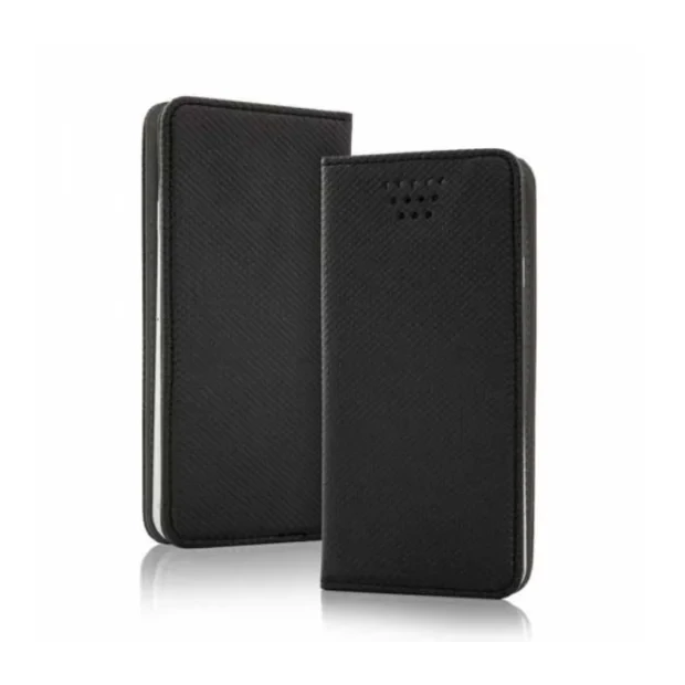 Husa Book Universala cu adeziv 6.6 Inch Bulk Negru