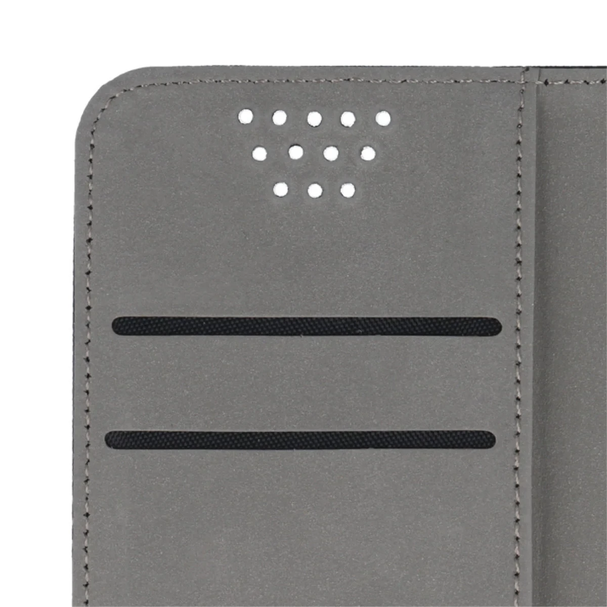 Husa Book Universala cu adeziv 6.6 Inch Bulk Negru thumb
