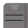 Husa Book Universala cu adeziv 6.6 Inch Bulk Negru