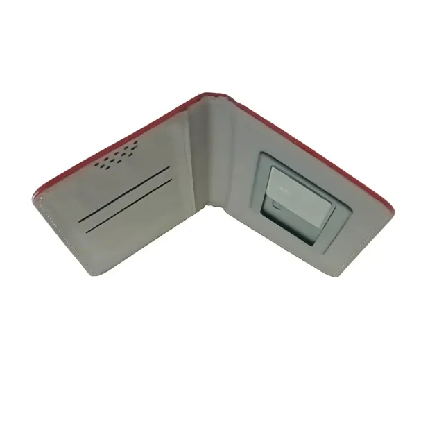Husa Book Universala cu adeziv 6.6 Inch Bulk Rosu