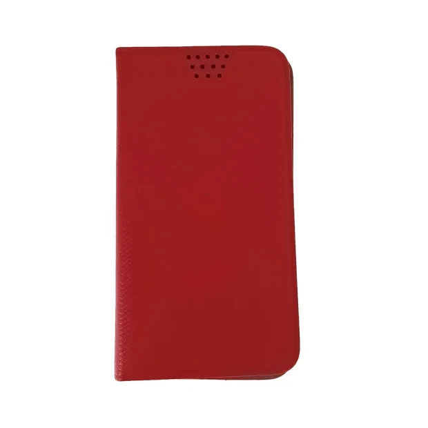 Husa Book Universala cu adeziv 6.6 Inch Bulk Rosu
