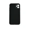 Husa Cover Silicon Slim Mat pentru Iphone 12 Mini Bulk Negru
