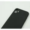 Husa Cover Silicon Slim Mat pentru Iphone 12 Mini Bulk Negru