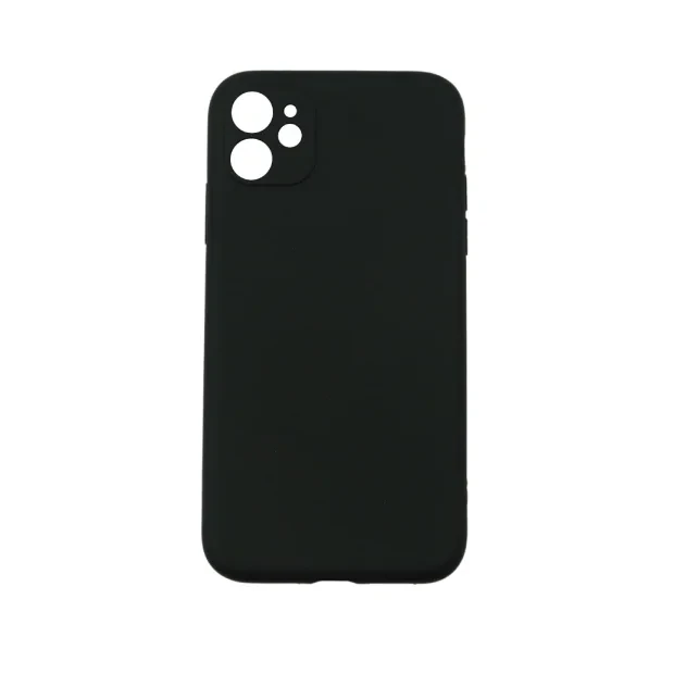 Husa Cover Silicon Slim Mat pentru Iphone 12 Mini Bulk Negru