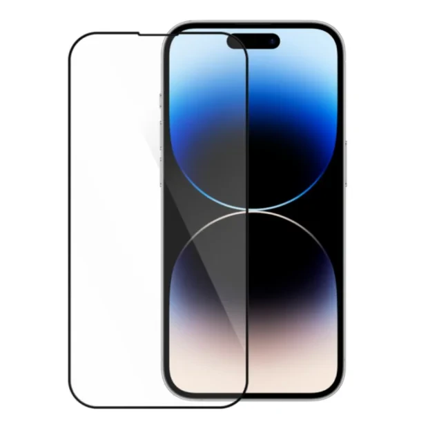 Folie Sticla Mobico pentru iPhone 16 Negru