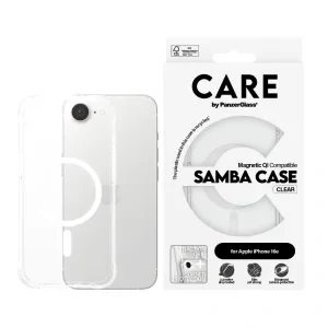 Husa Spate PanzerGlass Hard Care MagSafe pentru iPhone 16e Transparent