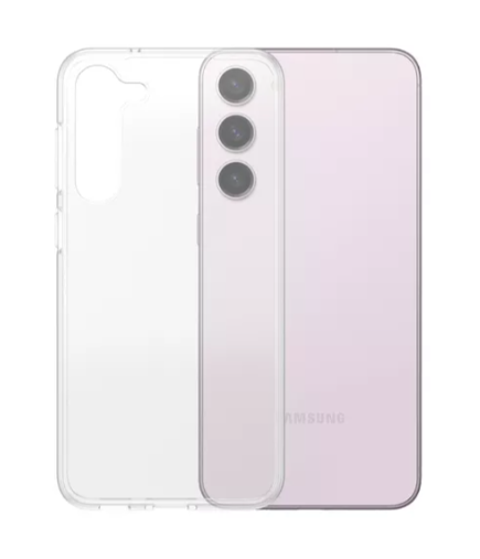 Husa Spate PanzerGlass Silicon Case Safe pentru Samsung Galaxy S23 Plus Transparent thumb