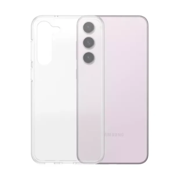 Husa Spate PanzerGlass Silicon Case Safe pentru Samsung Galaxy S23 Plus Transparent