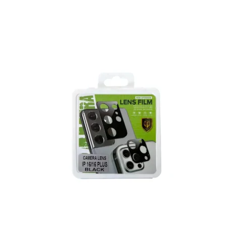 Folie Sticla Camera Mobico pentru iPhone 16/16 Plus Negru