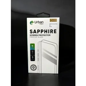Folie Sticla Urban Gadgets Sapphire pentru iPhone 15/16 Negru