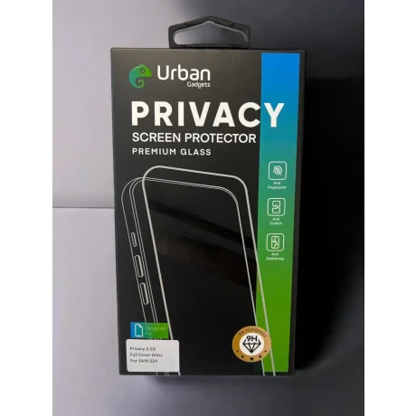 Folie Sticla Privacy Urban Gadgets Full pentru Samsung S24 Negru