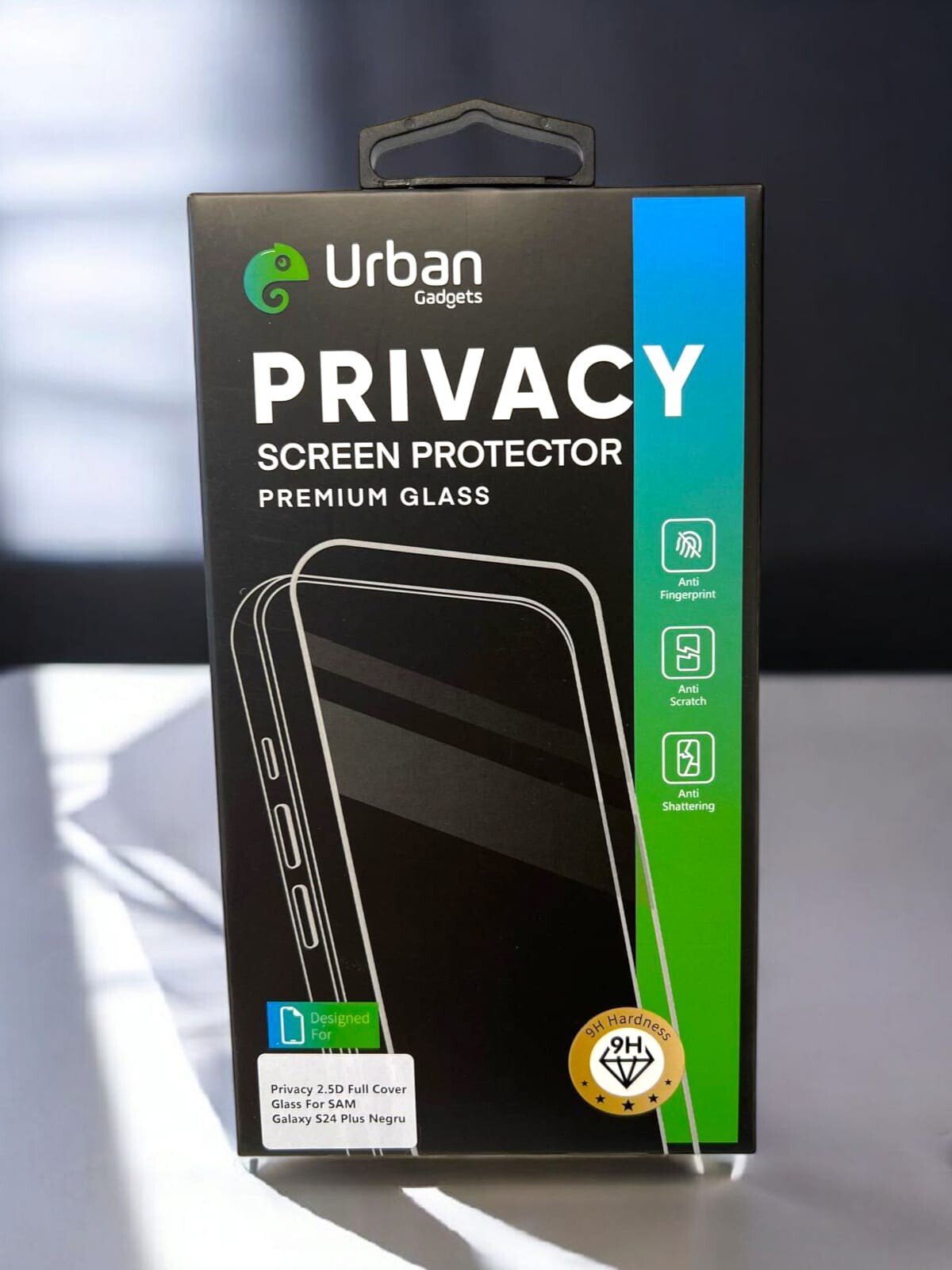 Folie Sticla Privacy Urban Gadgets Full pentru Samsung S24 Plus Negru thumb