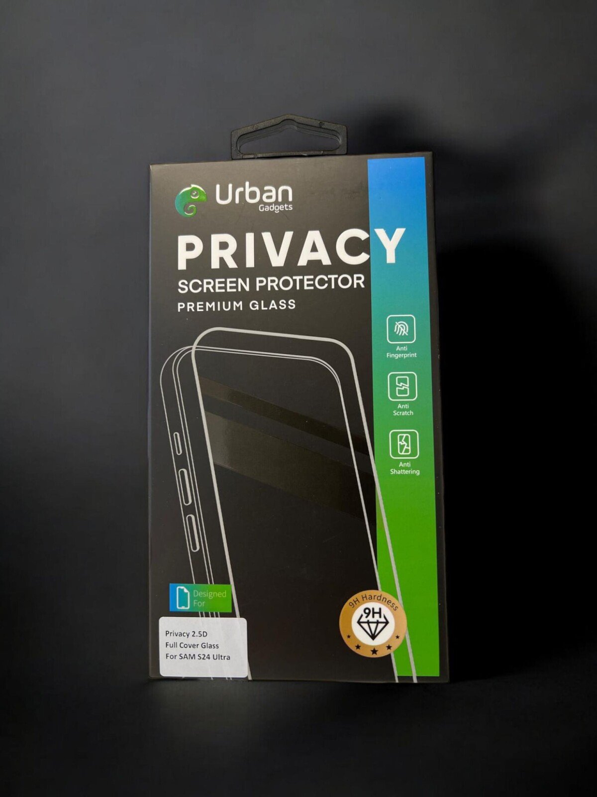 Folie Sticla Privacy Urban Gadgets Full pentru Samsung S24 Ultra Negru thumb