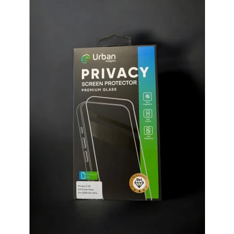 Folie Sticla Privacy Urban Gadgets Full pentru Samsung S24 Ultra Negru