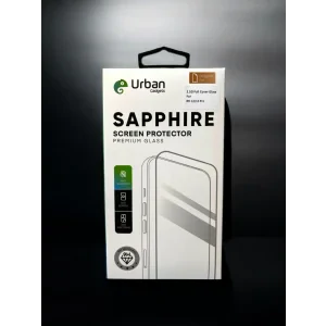 Folie Sticla Urban Gadgets Sapphire pentru iPhone 12/12 Pro Negru