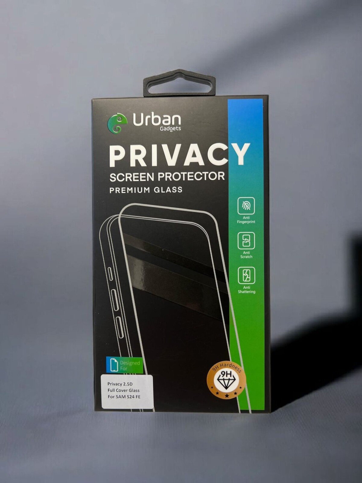 Folie Sticla Privacy Urban Gadgets Full pentru Samsung S24 FE Negru thumb