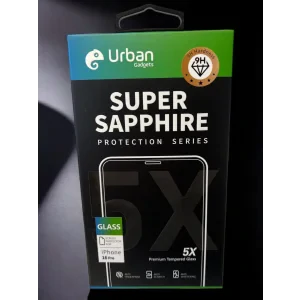 Folie Sticla Urban Gadgets 5X Super Sapphire pentru iPhone 16 Pro Negru