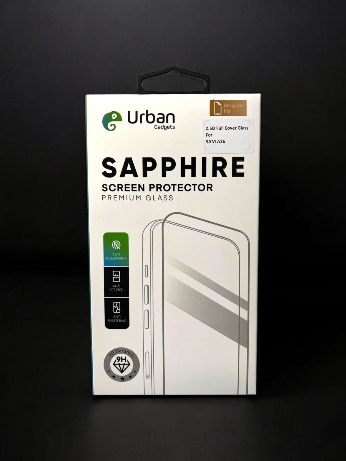 Folie Sticla Urban Gadgets Sapphire pentru Samsung Galaxy A26 Negru thumb