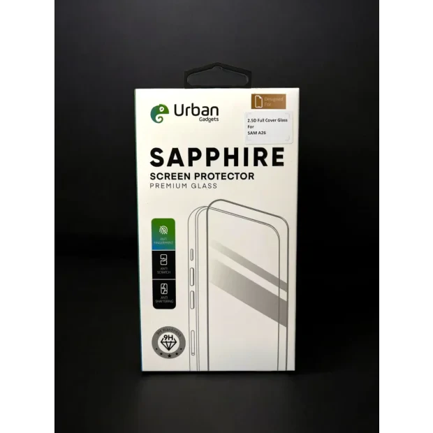 Folie Sticla Urban Gadgets Sapphire pentru Samsung Galaxy A26 Negru