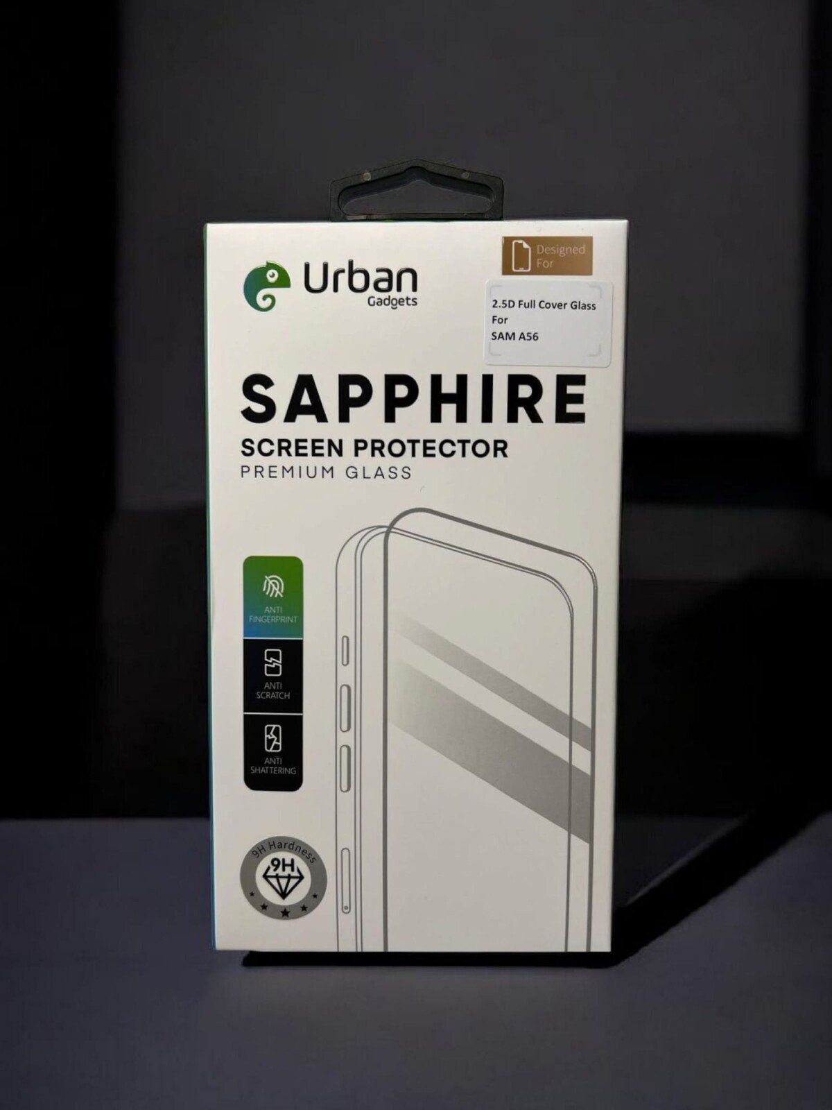 Folie Sticla Urban Gadgets Sapphire pentru Samsung Galaxy A56 Negru thumb