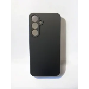 Husa Spate Hard Fun pentru Samsung Galaxy S24 FE Bulk Negru