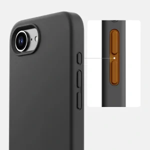 Husa Spate Araree Aero Typo Skin MagSafe pentru iPhone 16e AR20-02299A Negru