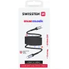 Cablu date Swissten Magnetic Self-Winding Usb-C/Usb-C 1m Negru