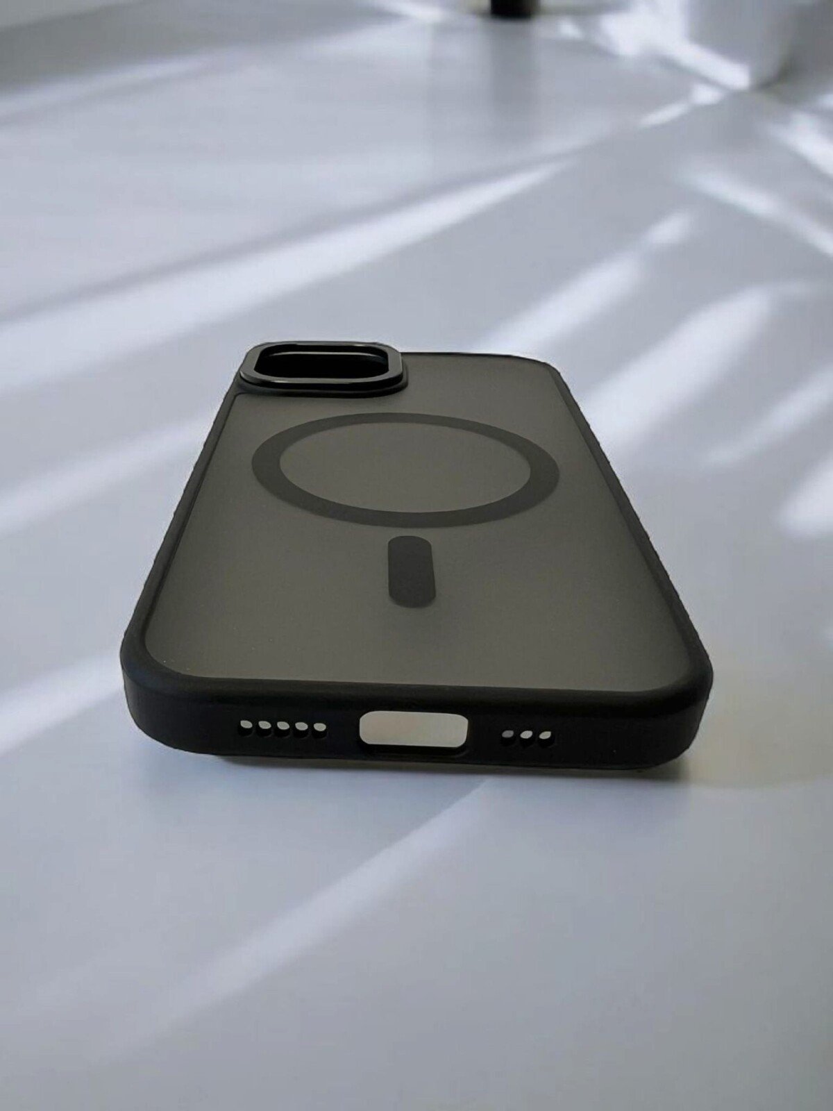Husa Spate Urban Gadgets MagSafe pentru iPhone 13 Negru thumb
