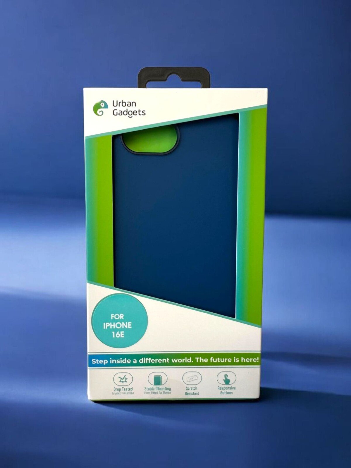 Husa Spate Urban Gadgets Silicon Soft MagSafe pentru iPhone 16e Albastru thumb