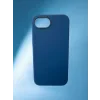 Husa Spate Urban Gadgets Silicon Soft MagSafe pentru iPhone 16e Albastru