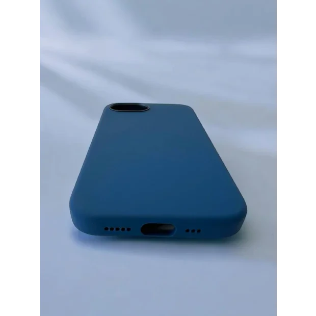Husa Spate Urban Gadgets Silicon Soft MagSafe pentru iPhone 16e Albastru