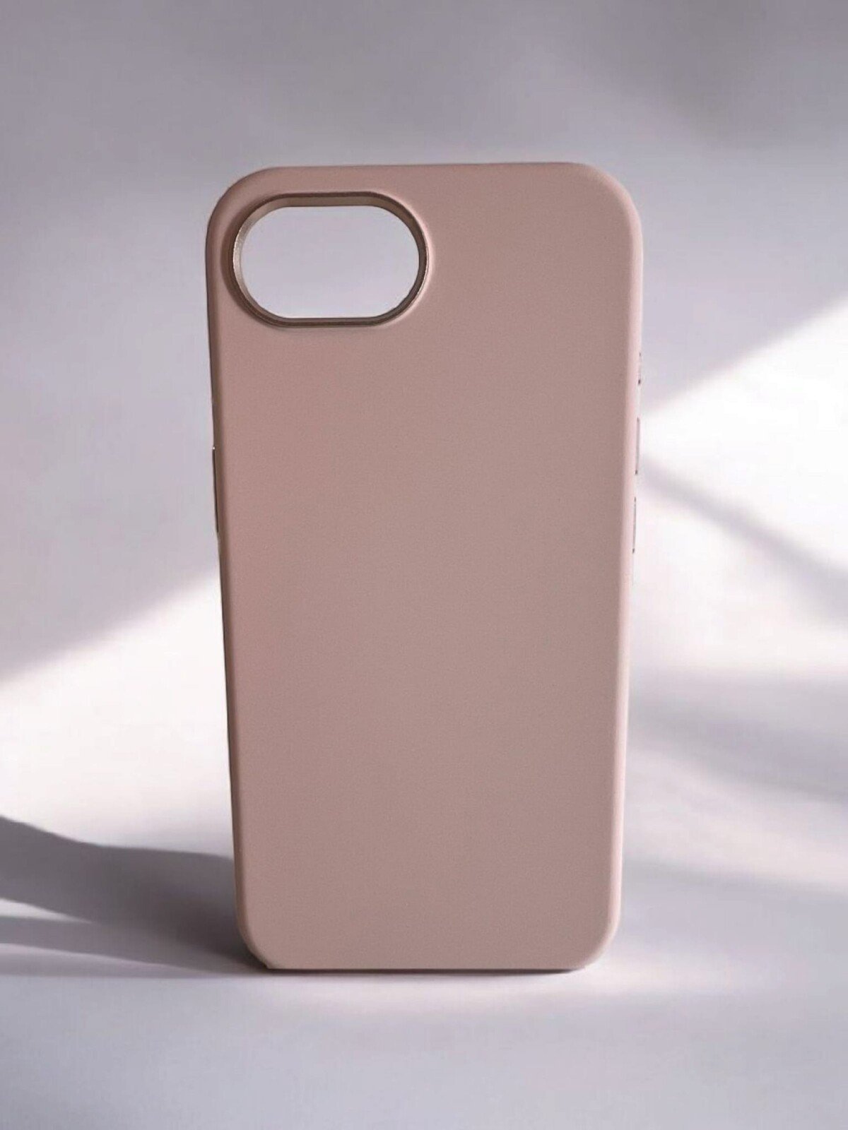 Husa Spate Urban Gadgets Silicon Soft MagSafe pentru iPhone 16e Roz thumb
