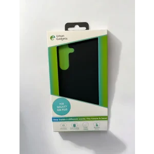 Husa Spate Urban Gadgets Silicon Soft MagSafe pentru Samsung Galaxy S25 Plus Negru