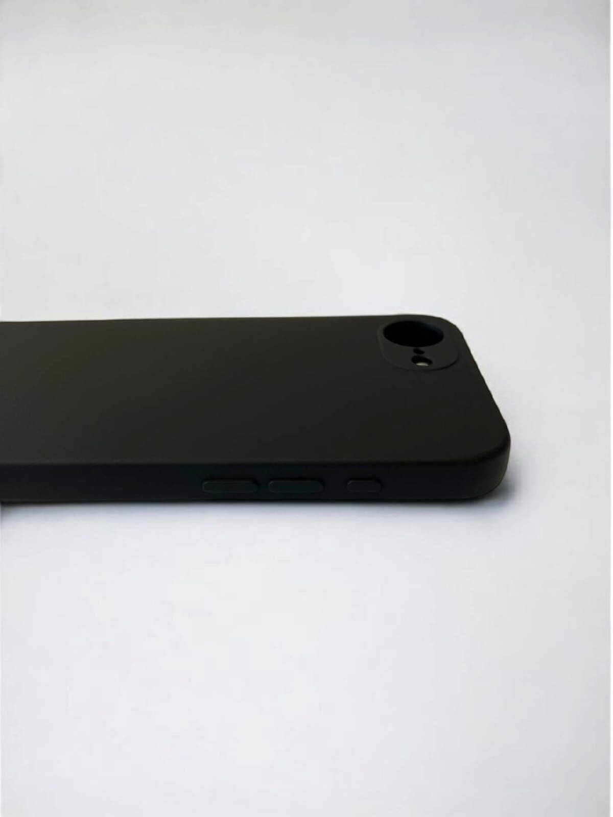 Husa Spate Hard Fun pentru iPhone 16e Negru thumb