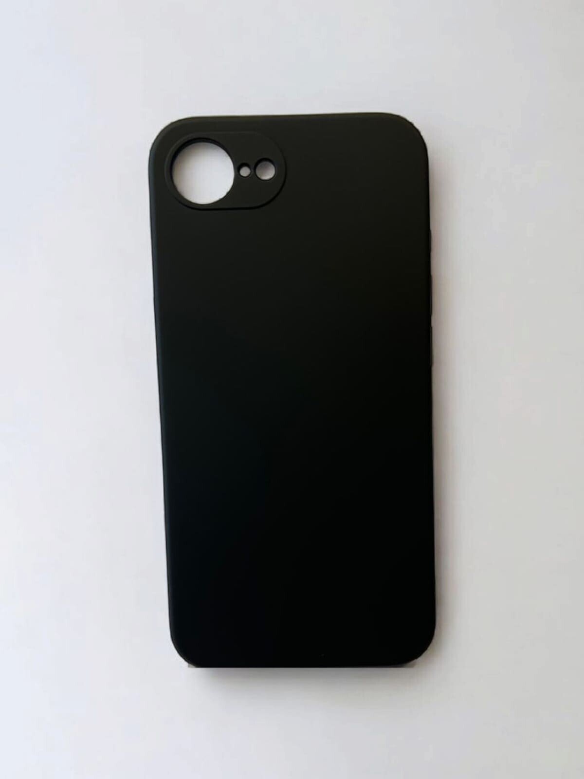 Husa Spate Hard Fun pentru iPhone 16e Negru thumb