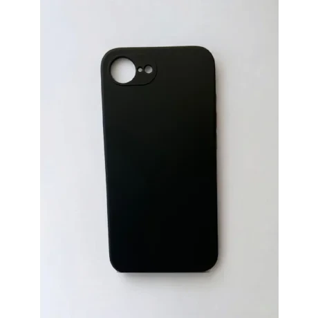 Husa Spate Hard Fun pentru iPhone 16e Negru