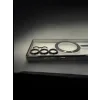 Husa Spate Beauty Lens Frame MagSafe pentru Sam Gal S25 Ultra Bulk Negru