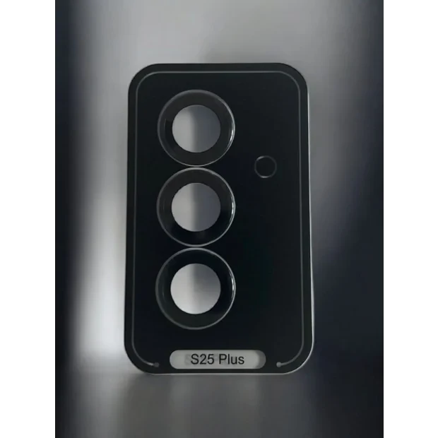 Folie Sticla Camera Individual Mobico pentru Samsung Galaxy S25 Plus Negru