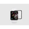 Folie Protectie Ceas Urban Gadgets Sapphire 3D Full  pentru Apple Watch 46mm(2024) Negru