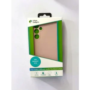 Husa Spate Urban Gadgets Silicon Soft pentru Samsung Galaxy A16 4G/5G Roz