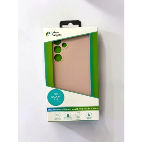 Husa Spate Urban Gadgets Silicon Soft pentru Samsung Galaxy A16 4G/5G Roz