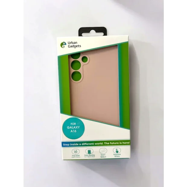Husa Spate Urban Gadgets Silicon Soft pentru Samsung Galaxy A16 4G/5G Roz