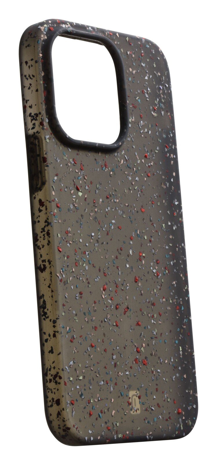 Husa Spate Cellularline Sensation Dots pentru iPhone 14 Pro  Negru thumb