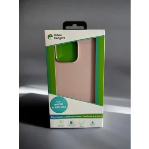 Husa Spate Urban Gadgets Silicon Soft MagSafe pentru iPhone 14 Pro Max Roz