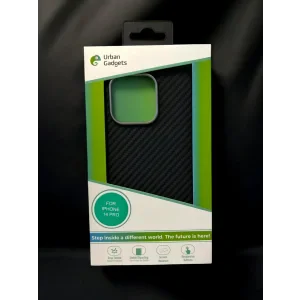 Husa Spate Hard Urban Gadgets MagForce Aramid pentru iPhone 14 Pro Negru