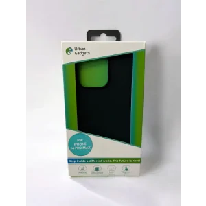 Husa Spate Urban Gadgets Silicon Soft MagSafe pentru iPhone 14 Pro Max Negru