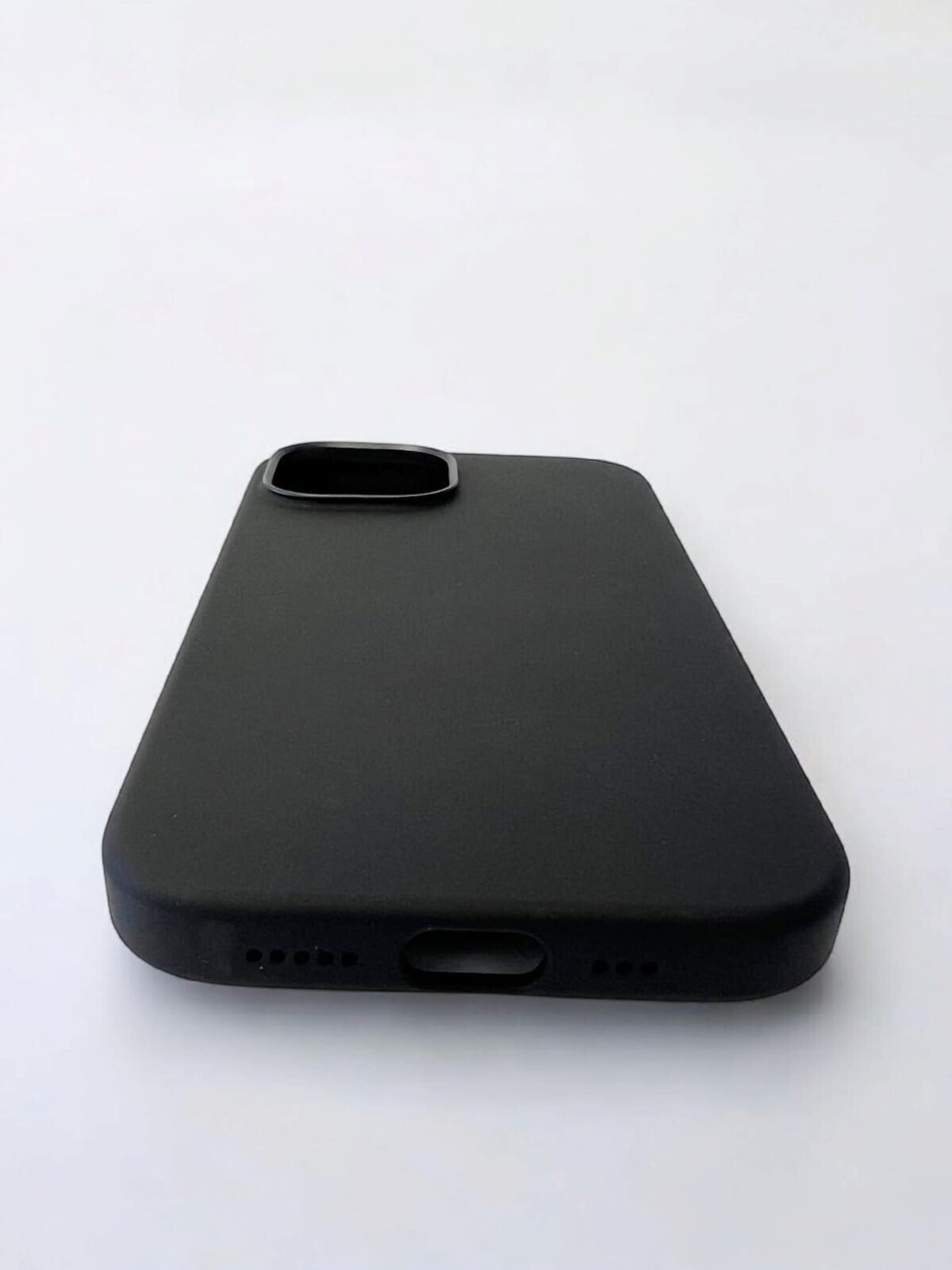 Husa Spate Urban Gadgets Silicon Soft MagSafe pentru iPhone 15 Negru thumb