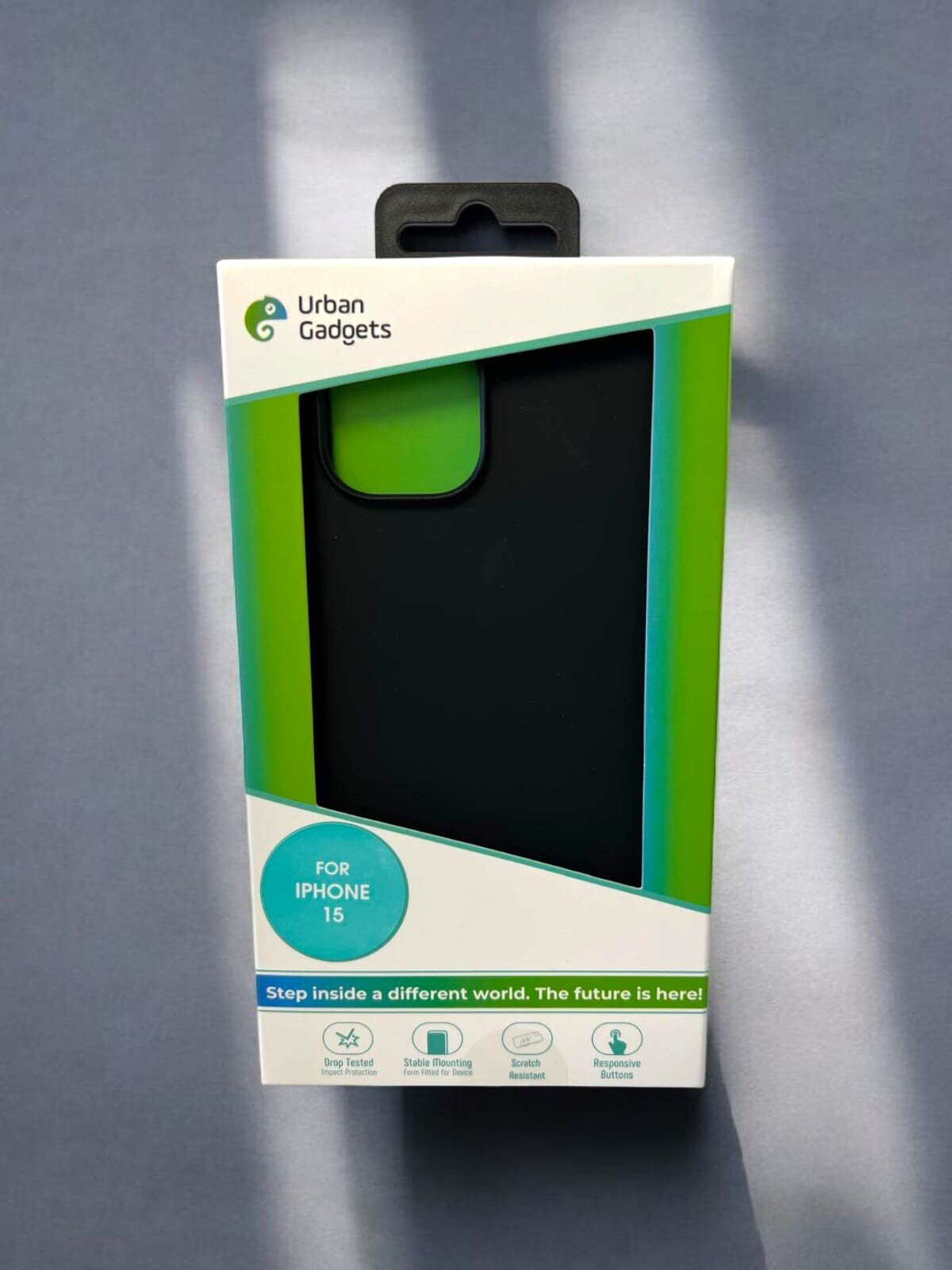 Husa Spate Urban Gadgets Silicon Soft MagSafe pentru iPhone 15 Negru thumb