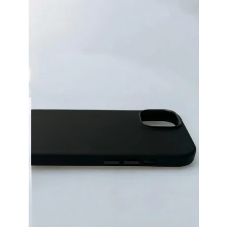 Husa Spate Urban Gadgets Silicon Soft MagSafe pentru iPhone 15 Negru